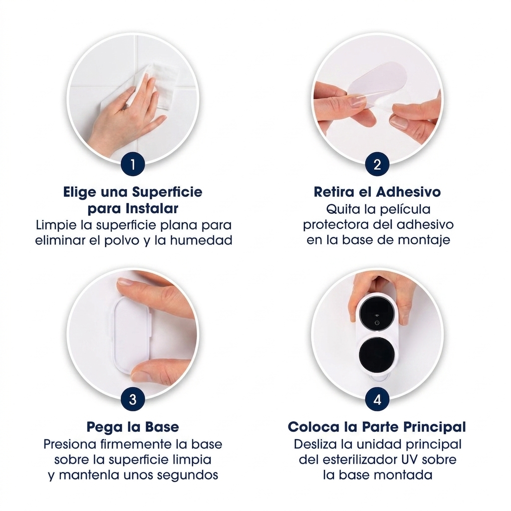 Esterilizador de Cepillos Inalámbrico